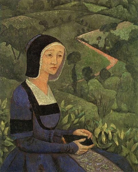 Paul Serusier A Widow Painting